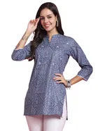 Cotton Printed Top for Women 