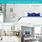 के कुडोस इलेक्ट्रिक मॉस्क्वीटो किलर रैकेट रिचार्जेबल हैंडल