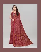 Georgette Printed Saree for Women 