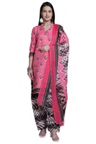 Cotton Printed Kurta with Pant & Dupatta 