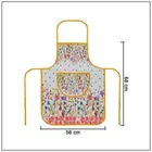 Krishna E Quilted Yellow Flower Apron 68x58cms 