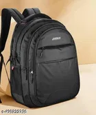 Polyester Backpack for Men & Women, Black