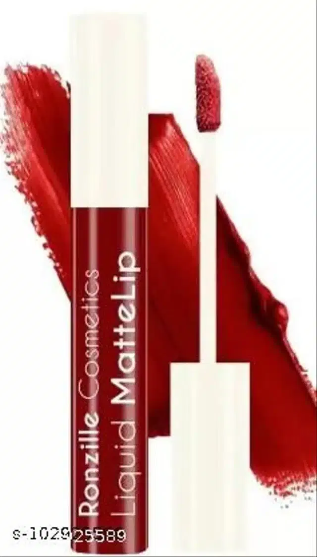 Ronzille Liquid Matte Lipsticks (Multicolor, Pack of 12)
