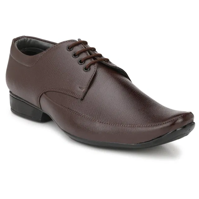 Formal Shoes for Men (Brown, 7)