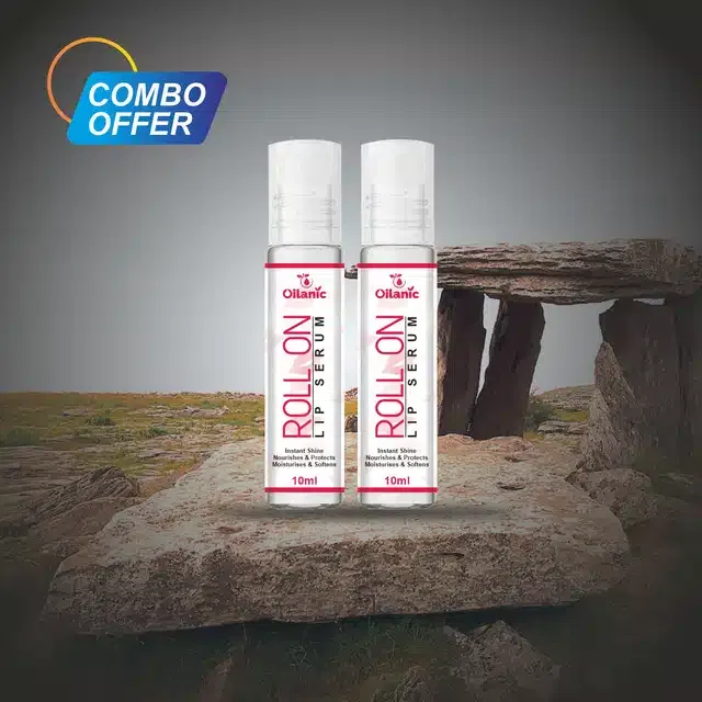 Roll On Lip Serum (Pack of 2, 10 ml)