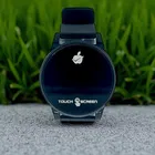 Silicone Strap Round Digital Watch for Men 