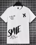 Round Neck Printed T-Shirt for Men 