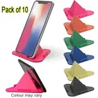 Three-Sided Pyramid Shape Desktop Mobile Stand 