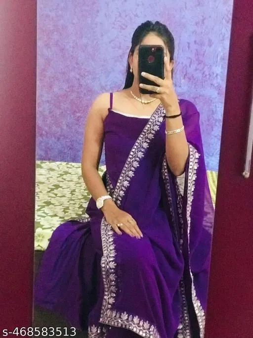 Adrika Superior Kurta Set for Women (Purple, S)