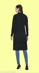 Woolen Printed Kurti for Women 