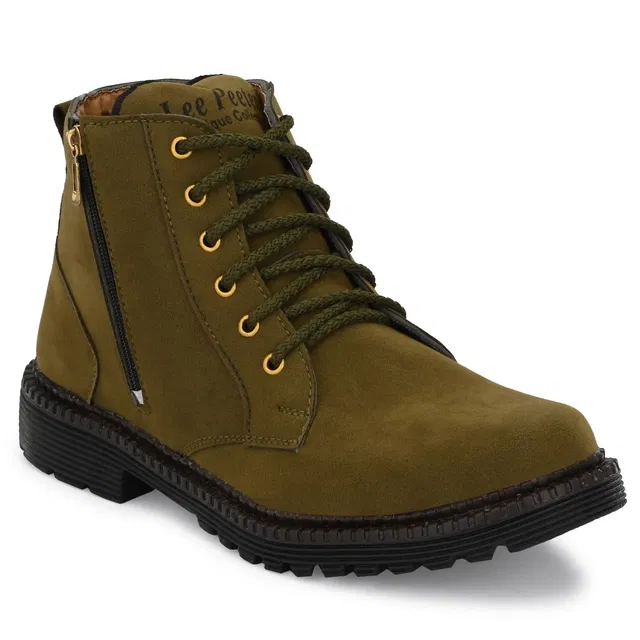 Boots for Men (Brown, 10)