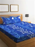 Printed Double Bedsheet with 2 Pillow Covers 