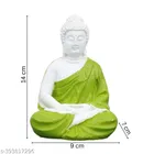 Resin Handicrafted Meditating Buddha Idol 