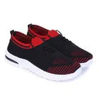 Sports Shoes for Women, Black & Red 