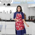 KANUSHI Industries® Apron for Kitchen Waterproof with Front Pocket