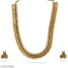 Alloy Necklace with Earrings for Women 