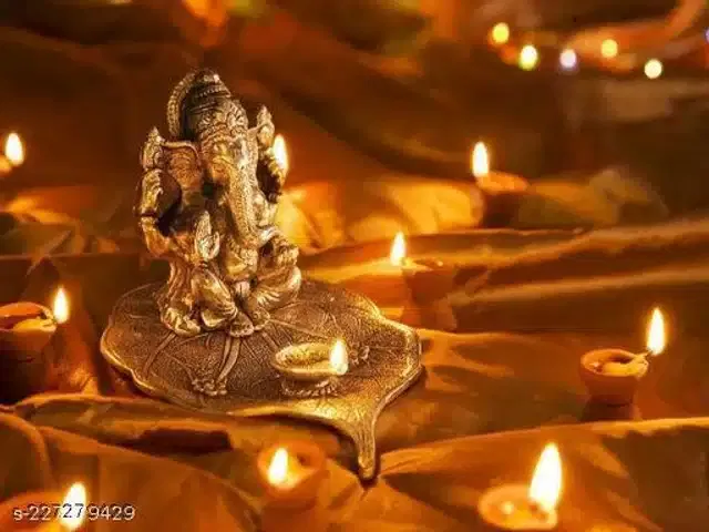 God Ganeshji Diya (Brass)