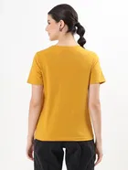 Round Neck Printed T-Shirt for Women 