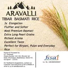 अरावली त्तिबार बासमती चावल 2X1 Kg 