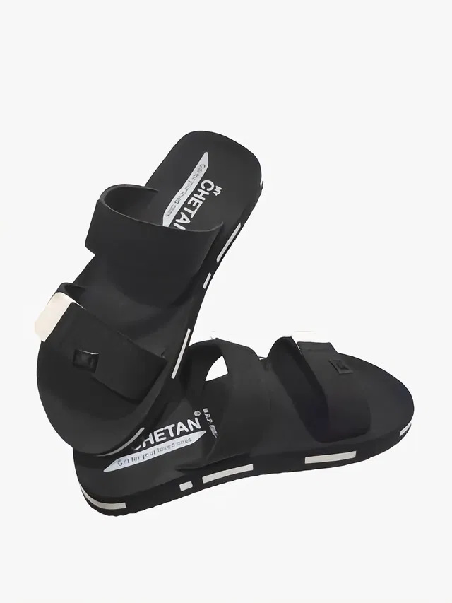 Slippers for Men (Black, 7)