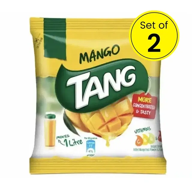 टैंग मैंगो इंस्टेंट ड्रिंक मिक्स 2X75 g (पैक ऑफ 2)