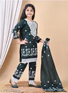 Cotton Kurta Set for Girls 