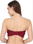 Net Solid Bras for Women, Assorted, Pack of 3 