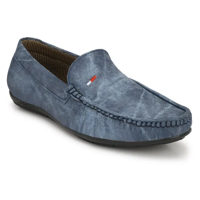 Loafers for Men (Blue, 9)