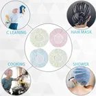 Shower Cap  for Women, Reusable Waterproof Elastic Eva Free-Size Bathroom Shower 3pcs Caps - For Homes, Spas, Salons, Hair Treatment, Beauty Parlors 