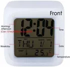 TecSox 7 Colour Changing LED Digital Alarm Clock