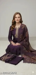 Embellished Cotton Kurta Set for Women 