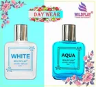 Wildplay White & Aqua Perfume Combo (Pack of 2, 30 ml)