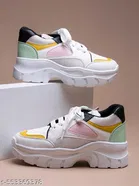 Shoetopia Girls Sneakers - White 