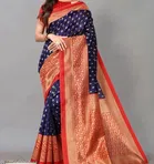 Art Silk Printed Saree for Women 