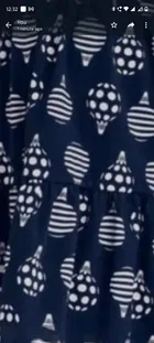 Printed Cotton Blend Frock for Girls 