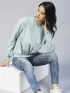 Women's Pleated Sweatshirt 