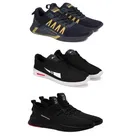 Men's Lace Up Lightweight Sports Shoes 