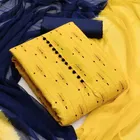 Cotton Slub Unstitched Dress Material for Women 