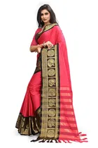 Cotton Embellished Saree for Women 