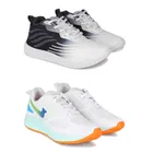 Sports Shoes for Men, Multicolor, Pack of 2 