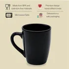 Ceramic Tea & Coffee Mug, Black 