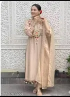 Art Silk Kurta Set for Women 