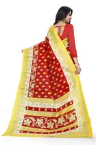 Khadi Silk Printed Saree for Women 