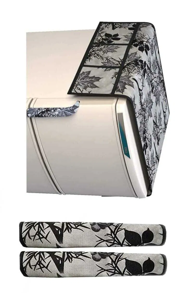 Refrigerator Covers (Black) (A-146)