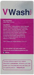 Vwash प्लस एक्सपर्ट इंटिमेट हाइजीन 20Ml