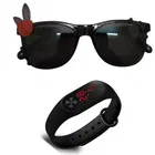 UV Protected Sunglass with Digital Watch for Boys & Girls 