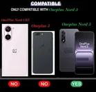 Rubber Mobile Back Cover for 1+ Nord 5 / Oneplus Nord5 