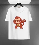 Round Neck Printed T-Shirt for Men 