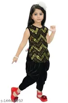 Cotton Silk Clothing Set for Girls 