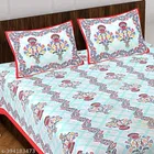 Cotton Double Bedsheet with 2 Pillow Cover 